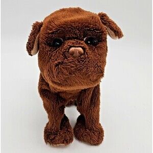 Furreal Friends Puppy Dog Plush Interactive Toy Chocolate Brown Lab 2009 WORKS